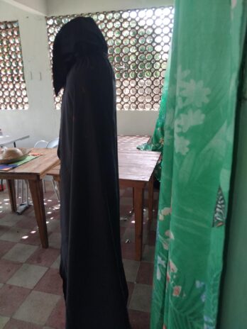 Capa para exú  dupla face com gola